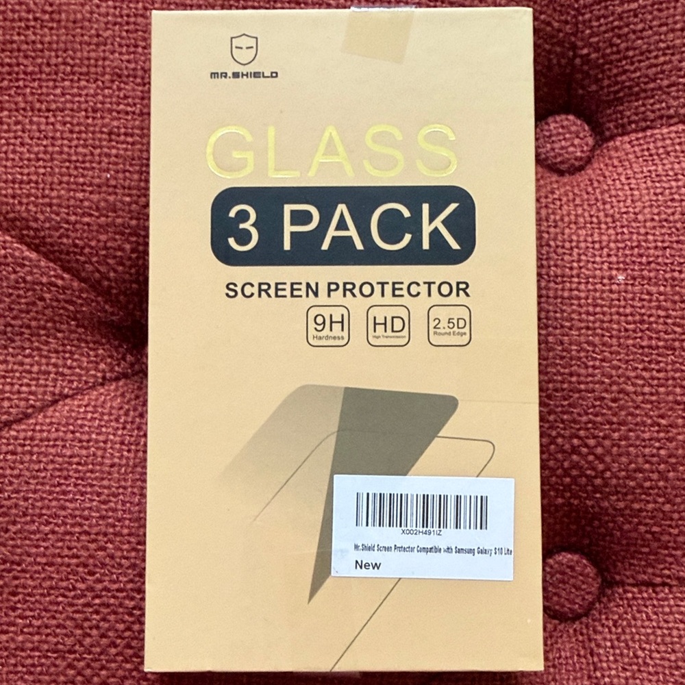 Glass Screen Protector 3 Pack Samsung Galaxy S10 lite